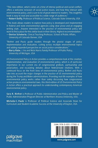 Produktbild: US Environmental Policy in Action