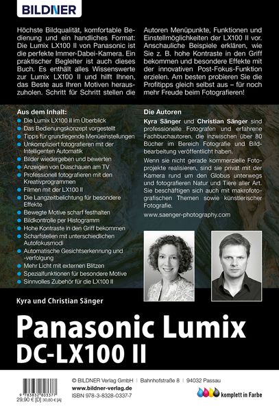 Produktbild: Panasonic Lumix DC-LX 100 II