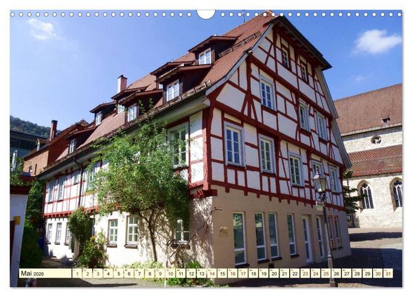 Produktbild: Unterwegs in der Altstadt von Geislingen (Wandkalender 2026 DIN A3 quer), CALVENDO Monatskalender