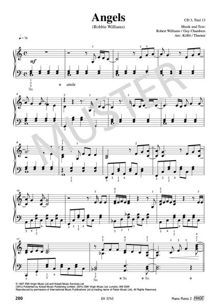 Produktbild: Piano Piano 2 mittelschwer + 4 CDs