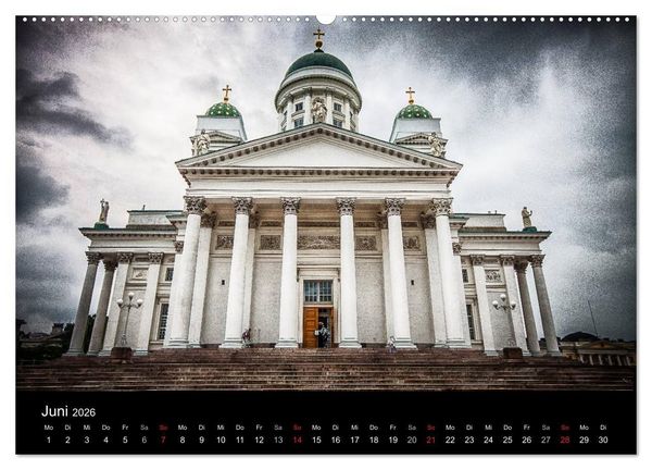 Produktbild: Helsinki / Besuchen - Entdecken - Erleben (Wandkalender 2026 DIN A2 quer), CALVENDO Monatskalender