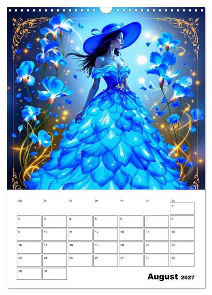 Produktbild: Kleider aus Licht (Wandkalender 2027 DIN A3 hoch), CALVENDO Monatskalender