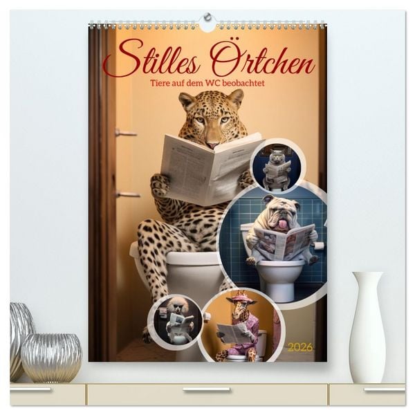 Produktbild: Stilles &Ouml;rtchen (hochwertiger Premium Wandkalender 2026 DIN A2 hoch), Kunstdruck in Hochglanz