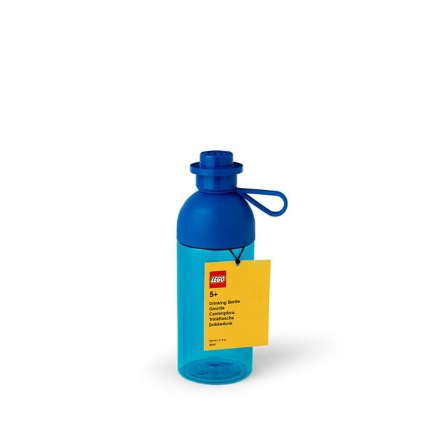 Produktbild: LEGO&reg; Trinkflasche Transparent Blau