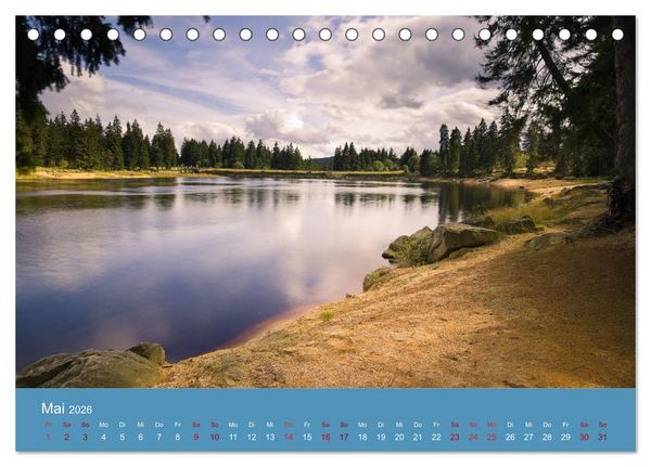 Produktbild: Harz Impressionen (Tischkalender 2026 DIN A5 quer), CALVENDO Monatskalender