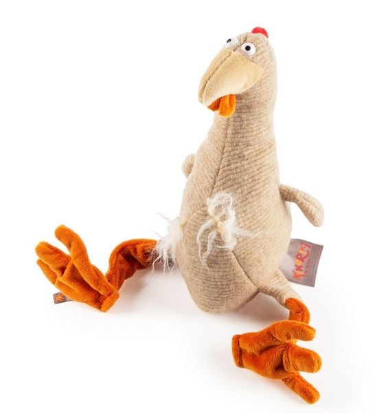 Sigikid 43415 - Kuscheltier Huhn Lost Chicken, Kikeriki, 35 cm