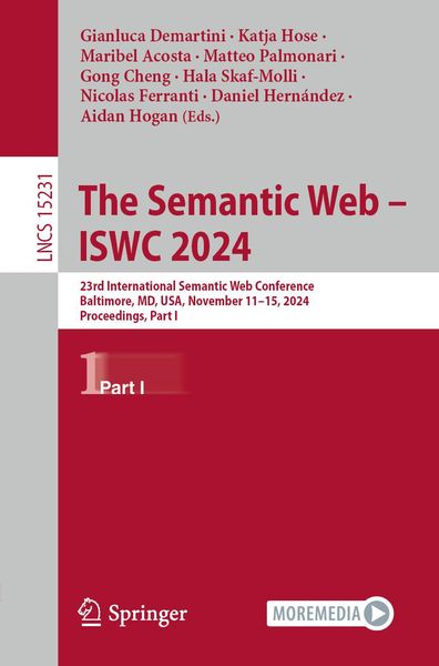 Produktbild: The Semantic Web - ISWC 2024