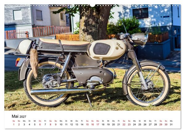 Produktbild: Kreidler-Kult (hochwertiger Premium Wandkalender 2027 DIN A2 quer), Kunstdruck in Hochglanz