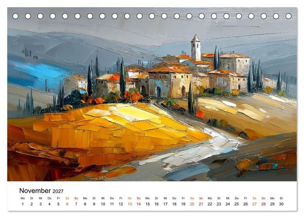 Produktbild: Europa Eleganz - Premium Edition (Tischkalender 2027 DIN A5 quer), CALVENDO Monatskalender
