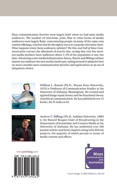 Produktbild: The Rise and Fall of Mass Communication