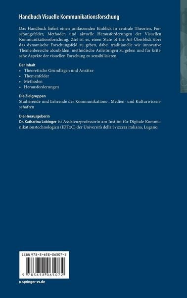 Produktbild: Handbuch Visuelle Kommunikationsforschung