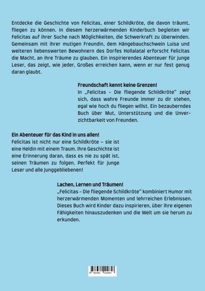Produktbild: Felicitas - Die fliegende Schildkr&ouml;te