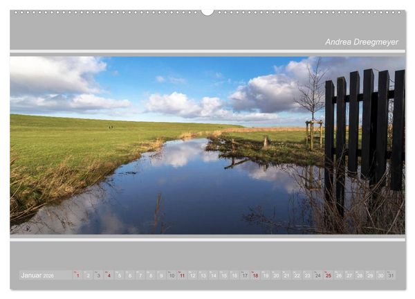 Produktbild: Krummh&ouml;rn im Panorama-Format (Wandkalender 2026 DIN A2 quer), CALVENDO Monatskalender