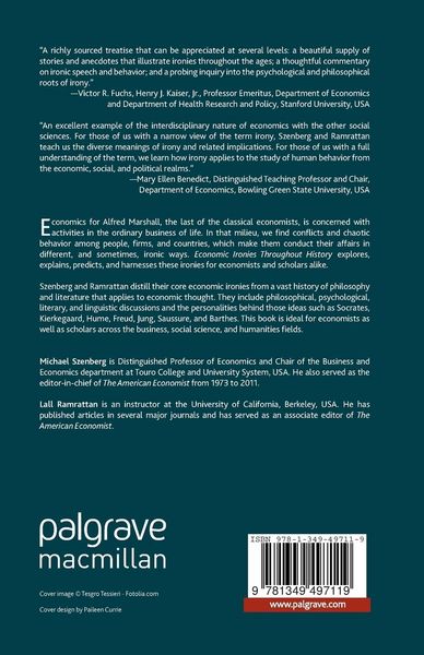 Produktbild: Economic Ironies Throughout History