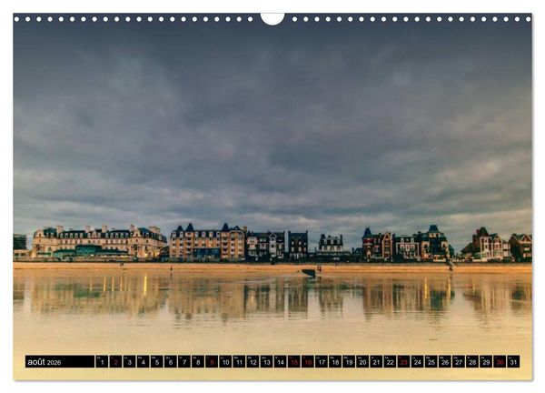 Produktbild: SAINT-MALO, C&ocirc;te d'Emeraude (Calendrier mural 2026 DIN A3 vertical), CALVENDO calendrier mensuel