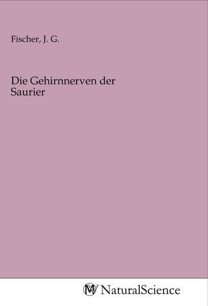 Produktbild: Die Gehirnnerven der Saurier