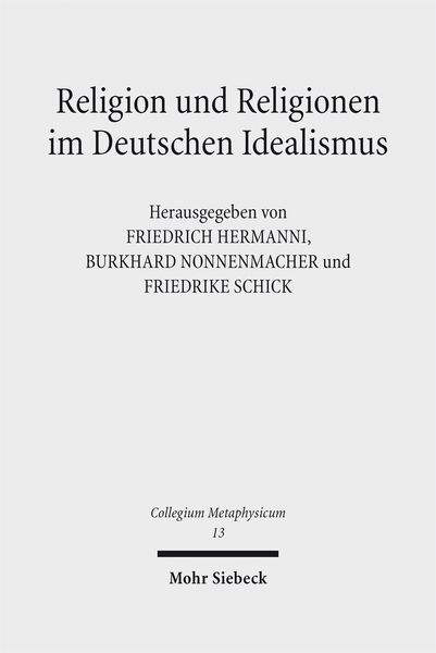 Produktbild: Religion und Religionen im Deutschen Idealismus