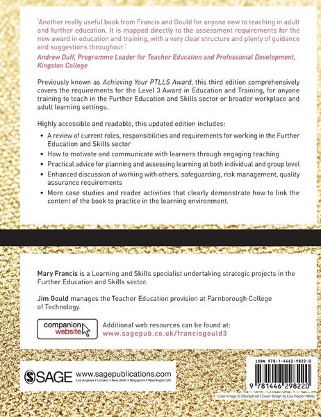 Produktbild: Achieving Your Award in Education and Training