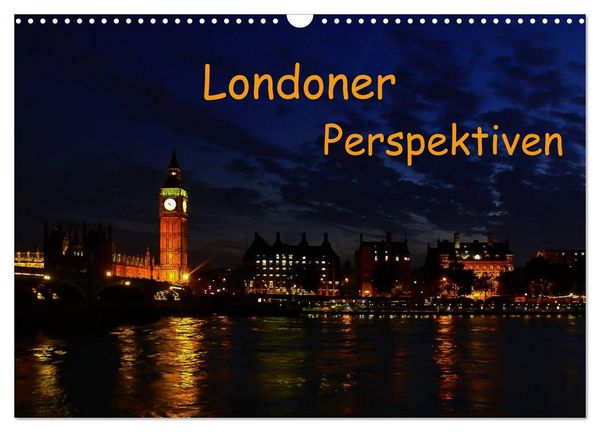 Produktbild: Londoner Perspektiven (Wandkalender 2026 DIN A3 quer), CALVENDO Monatskalender
