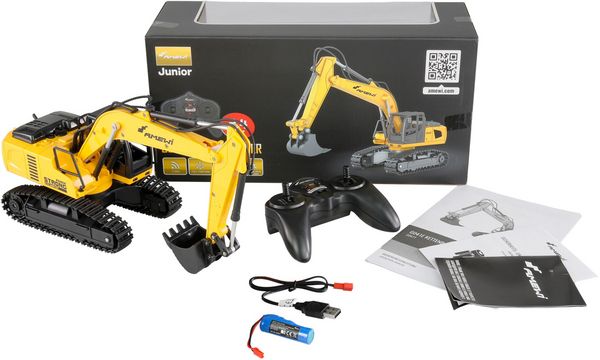 Produktbild: AMEWI G041E Kettenbagger 1:24 RTR