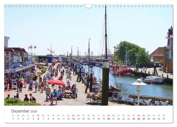 Produktbild: Mein B&uuml;sum - Das wundersch&ouml;ne Nordseeheilbad in Schleswig-Holstein (Wandkalender 2026 DIN A3 quer), CALVENDO Monatskalender
