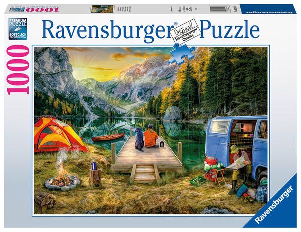 Puzzle Ravensburger Campingurlaub 1000 Teile