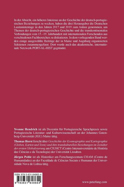 Produktbild: Beitr&auml;ge zur Geschichte der deutsch-portugiesischen Beziehungen / Para uma Hist&oacute;ria das rela&ccedil;&otilde;es luso-alem&atilde;s