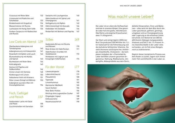 Produktbild: Richtig essen bei Fettleber