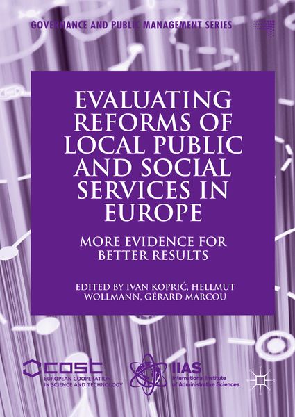 Produktbild: Evaluating Reforms of Local Public and Social Services in Europe