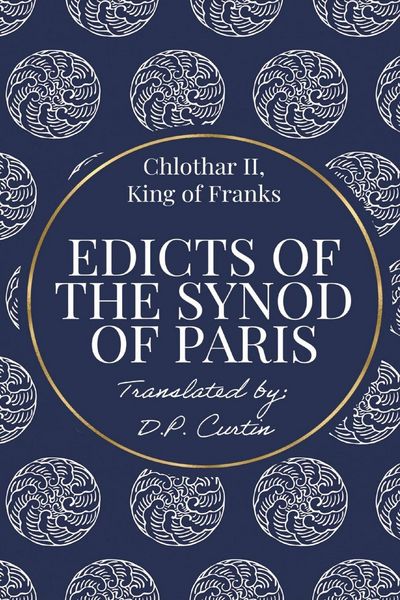 Produktbild: Edicts of the Synod of Paris
