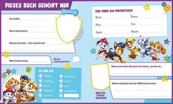 Produktbild: PAW Patrol Mitmachbuch: Mein Freundebuch