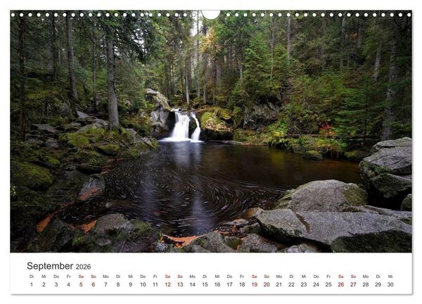 Produktbild: Deutschlands Landschaften 2026 &ndash; Von der K&uuml;ste bis zu den Alpen (Wandkalender 2026 DIN A3 quer), CALVENDO Monatskalender