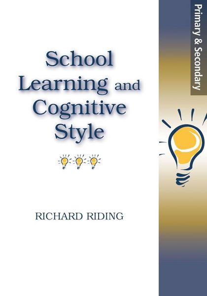 Produktbild: School Learning and Cognitive Styles