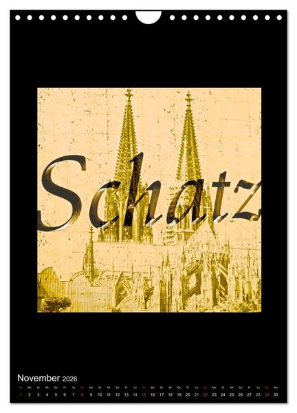 Produktbild: MEIN K&Ouml;LN Photos Marion Koell (Wandkalender 2026 DIN A4 hoch), CALVENDO Monatskalender