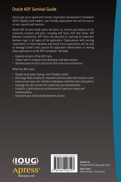 Produktbild: Oracle ADF Survival Guide