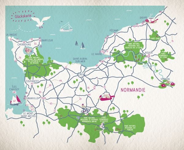 Produktbild: Glücksorte in der Normandie