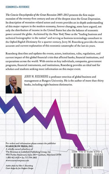 Produktbild: Concise Encyclopedia of The Great Recession 2007-2012