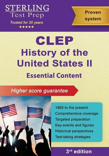 Produktbild: CLEP History of the United States II