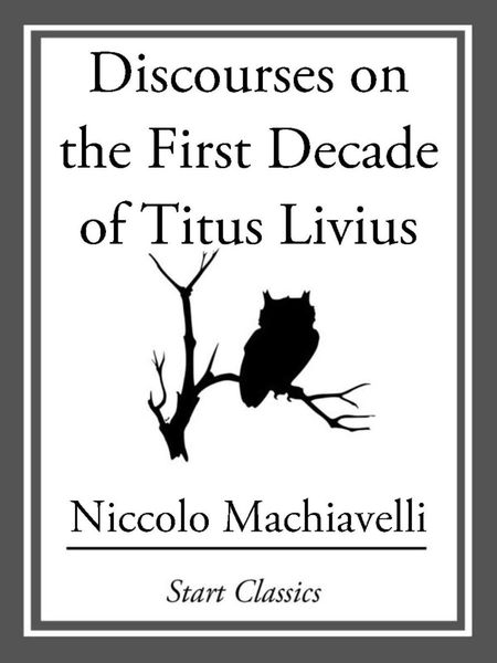 Produktbild: Discourses on the First Decade of Titus Livius