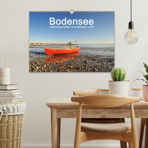 Produktbild: Bodensee - Uferlandschaften im sch&ouml;nsten Licht 2026 (Wandkalender 2026 DIN A3 quer), CALVENDO Monatskalender