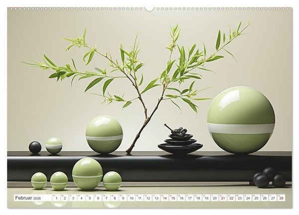 Produktbild: Einklang und Harmonie (hochwertiger Premium Wandkalender 2026 DIN A2 quer), Kunstdruck in Hochglanz