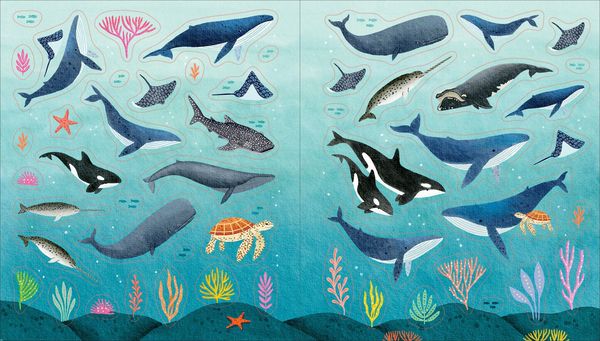 Produktbild: An Ocean Lover's Sticker Book