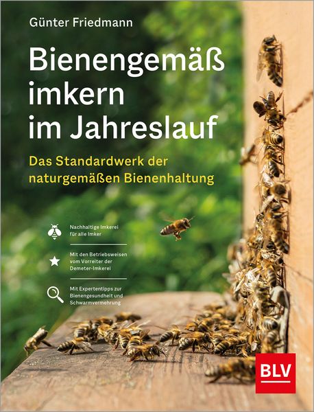 Produktbild: Bienengem&auml;&szlig; imkern im Jahreslauf