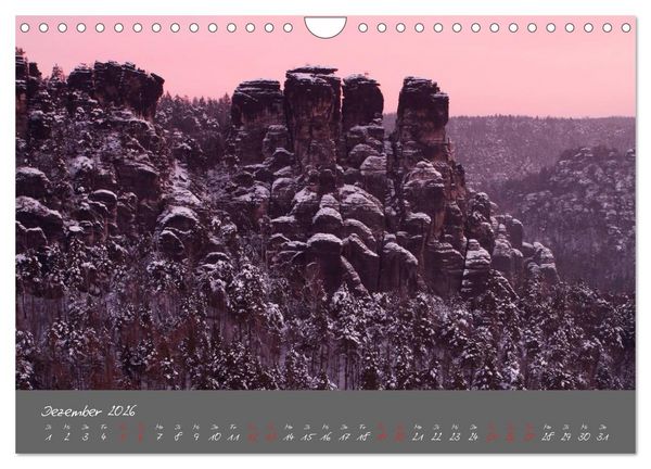 Produktbild: Traumlandschaft - S&auml;chsische Schweiz (Wandkalender 2026 DIN A4 quer), CALVENDO Monatskalender