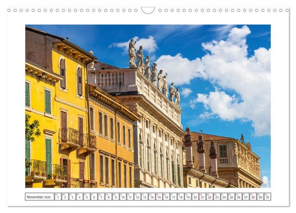Produktbild: Verona - malerische Stadt mit Charme (Wandkalender 2026 DIN A3 quer), CALVENDO Monatskalender