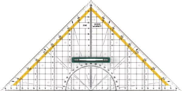 LINEX Geodreieck 320mm Acryl