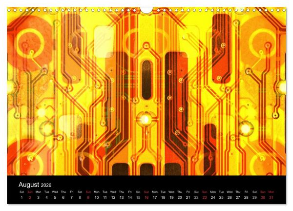 Produktbild: Computer Close Up (Wall Calendar 2026 DIN A3 landscape), CALVENDO 12 Month Wall Calendar