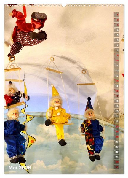 Produktbild: Leben, lachen, Narren (Wandkalender 2026 DIN A2 hoch), CALVENDO Monatskalender