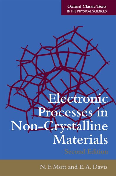 Produktbild: Electronic Processes in Non-Crystalline Materials