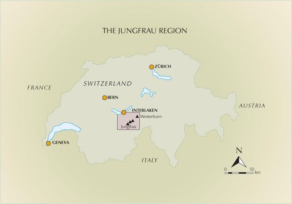 Produktbild: Tour of the Jungfrau Region